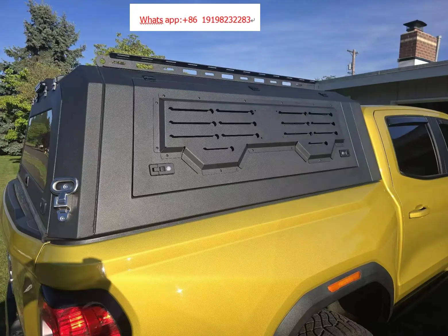 Truck Bed Tounneau Cover Canopy for 2023 Canyon  5.2 ft with the Long Short  Box 5.8ft 6ft