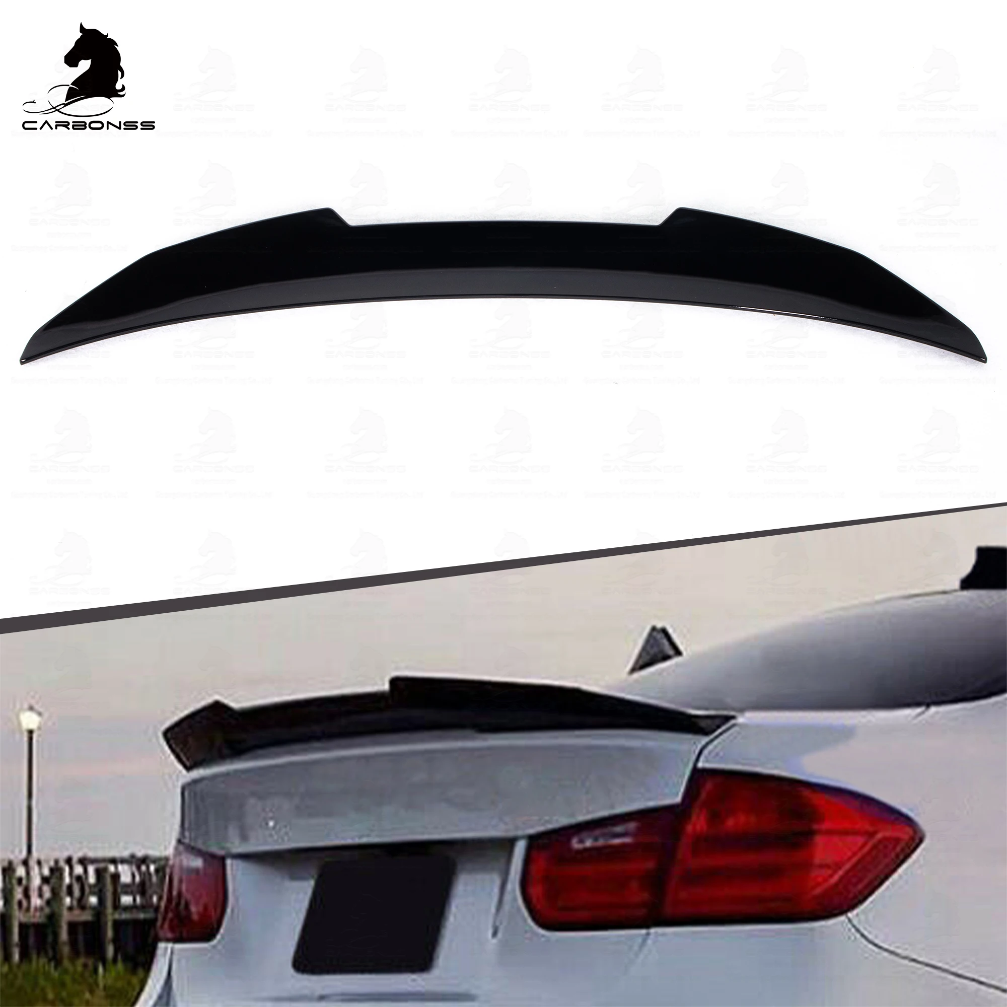 

ABS PSM Style Car Rear Spoiler Trunk Lip wing For BMW 4 Series F32 2 Door Coupe 2013-2020