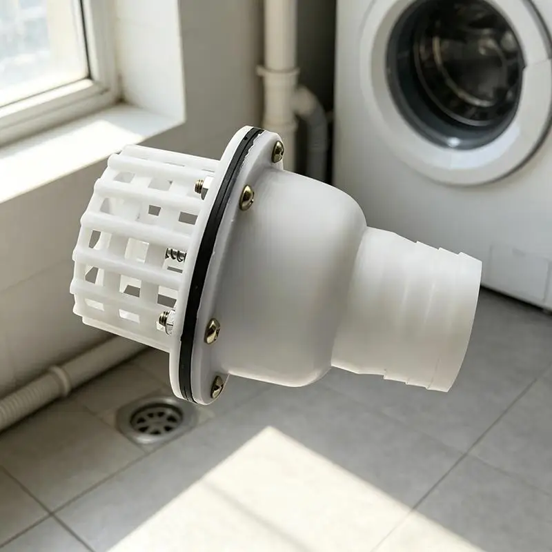 Fußventil oder Rückschlagventil 2-Zoll 50mm / 3-Zoll 75mm Großbohrung Fußventil Kunststoff Selbstansaugende Pumpe Bodenventil Filter – Detail 2