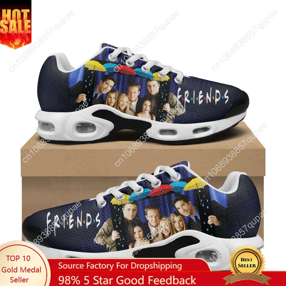 Friends TV Comedy Air Cushion zapatillas de deporte para hombre y mujer zapatos deportivos ligeros senderismo montaña escalada zapatos casuales zapatos personalizados