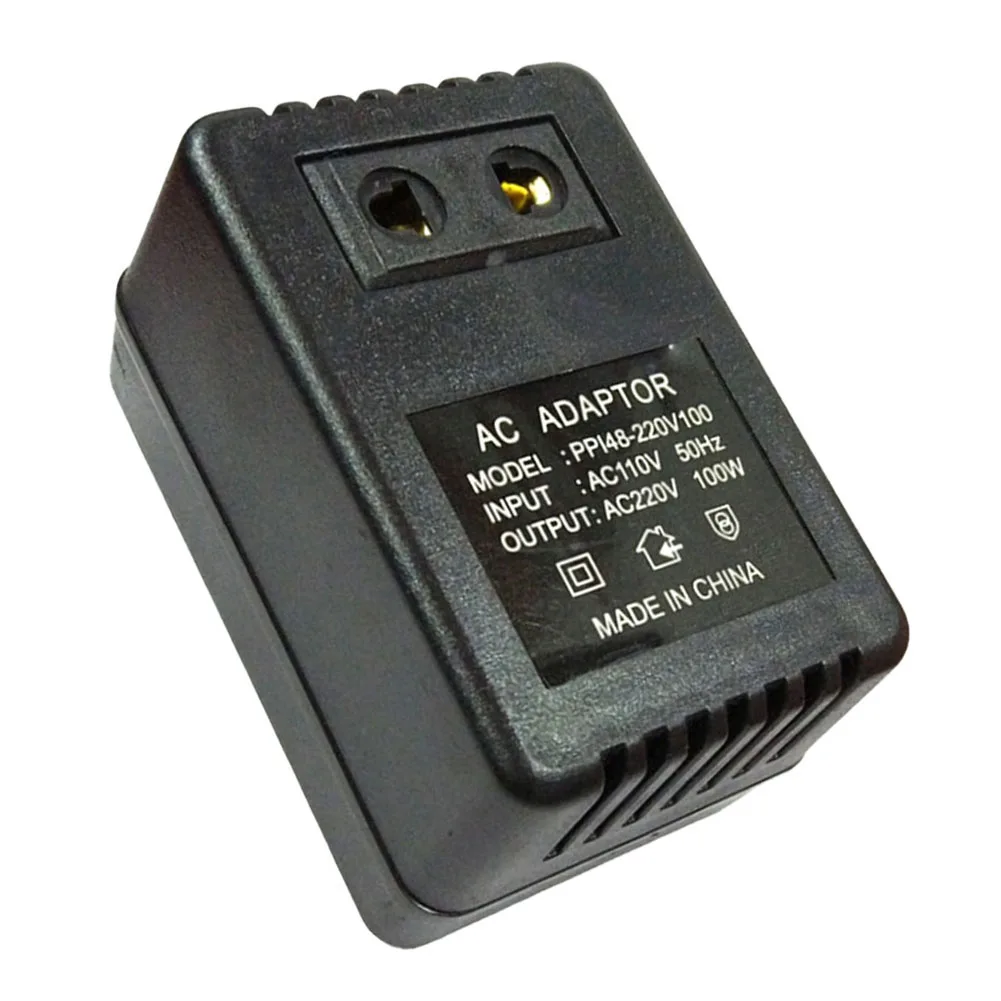 Voltage Converter Steps Down Transformers Travel Adapter 220V To 110V Voltage Converter EU Plugs 50W 100W Power Transformer