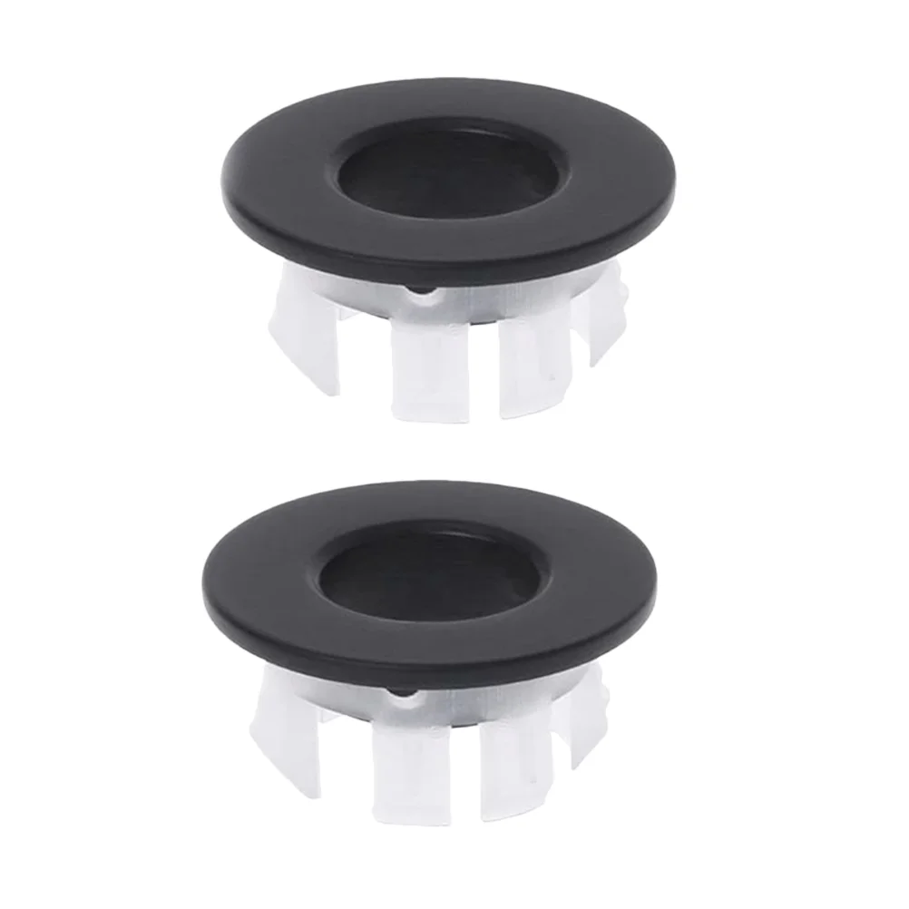 

Trim Overflow Ring Decorative Cover Baby Pot Enamel Basin Sink Hole Automatic Black Accessories