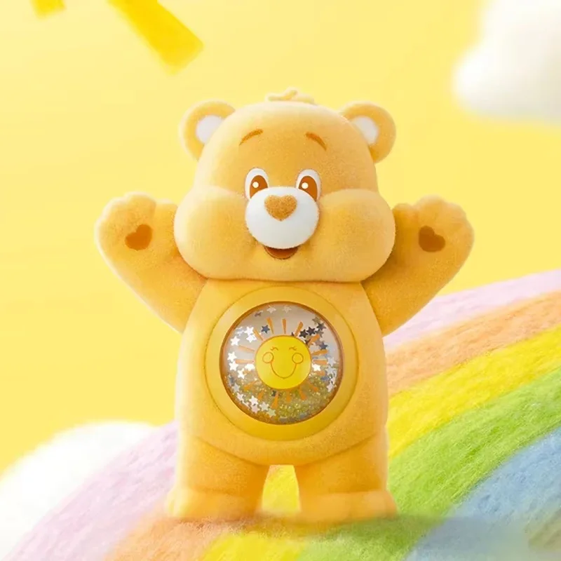 

100% Original Care Bears Colorful Hugs Series Blind Box Guess Bag Mystery Box Toys Doll Cute Anime Figure Desktop Ornaments Gift