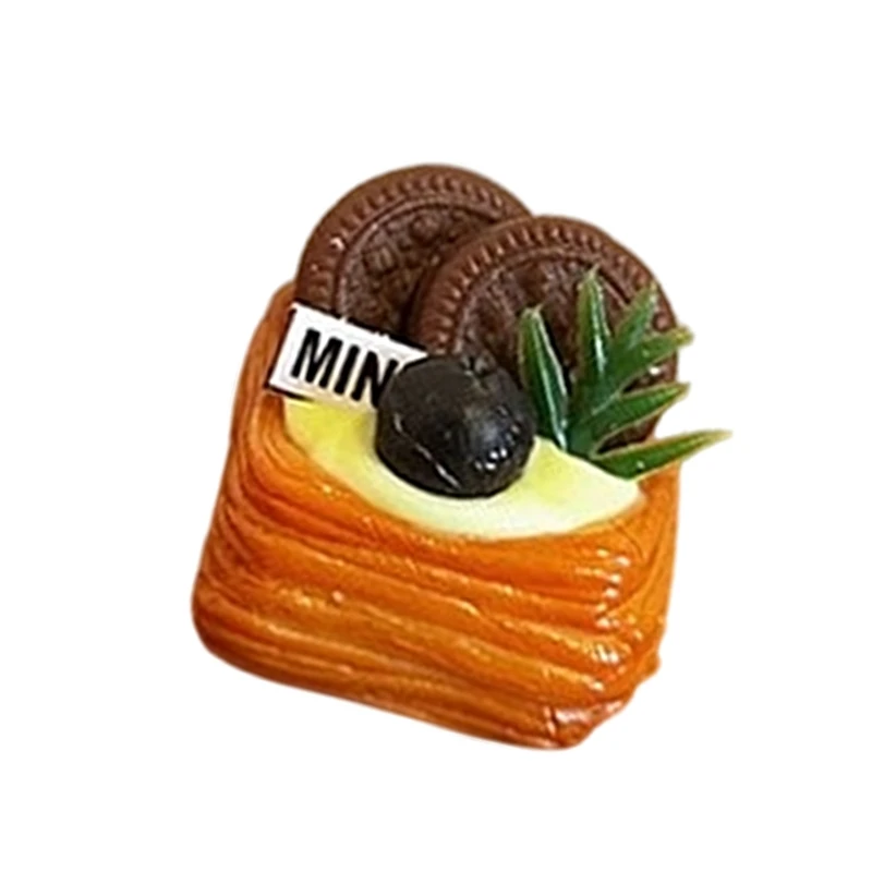 Multipurpose Dollhouses Miniature Danish Pastry 1/12 Scale Adds Charm to Your Dollhouses Kitchen or Dining Area image 2