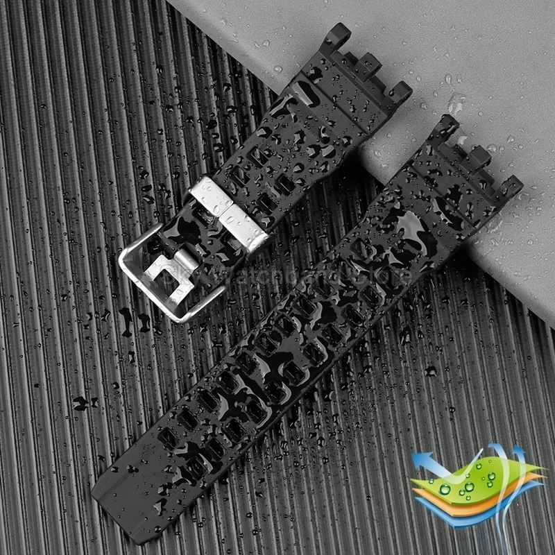 Exquisite Resin Watch Strap Men's and Women's Watch Accessories for Casio G-SHOCK Mudmaster II GWG-2000 GWG-2040 Resin Band - view 5