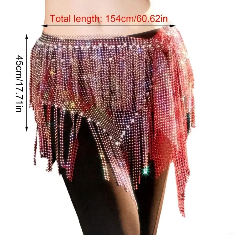 Belly Dance Hip sjaal Tassels taille keten Belly Dance Belt