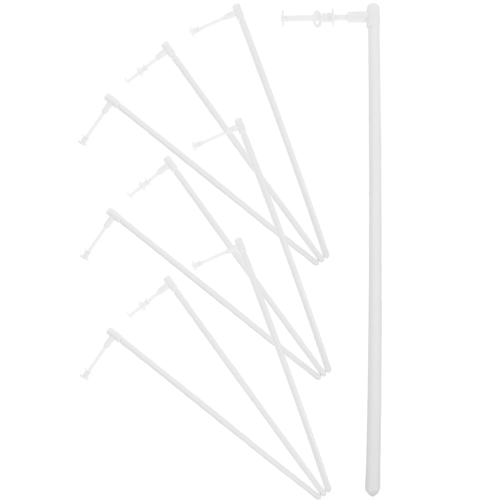 

10pcs DIY Making Replacement Rods Windmill Rods Craft Garden Decor Windmills For Garden Windmill Parts Replacement