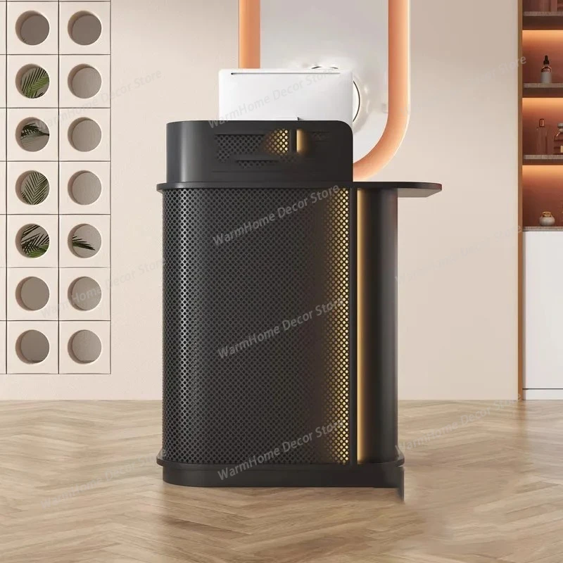 

Drawer Industrial Reception Desks Unique Display Luxury Shelves Reception Desks Organizers Bar Escritorio Commercial Furniture