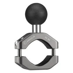 FANAUE aluminum alloy motorcycle handlebar phone holder 25mm/20mm/17mm ball head extension base is stable and non-slip
