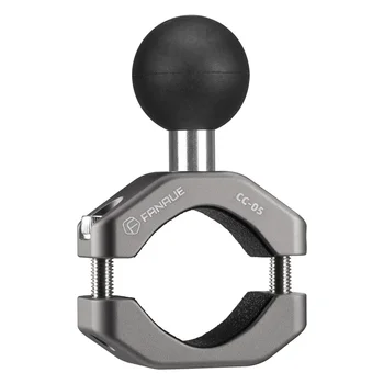 FANAUE Aluminum Alloy Motorcycle Handlebar Phone Holder 25mm/20mm/17mm Ball Head Extension