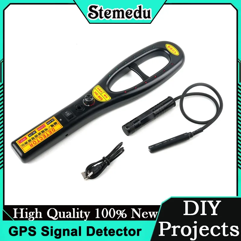 

HK809 Портативный беспроводной детектор GPS-сигнала, локатор устройства слежения, цифровое магнитное обнаружение для автомобиля, домашнего офиса, сделай сам