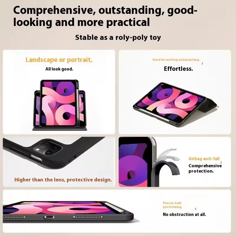 تلوين شين تشان لجهاز iPad حافظة ipad 8/9/10 Air 4 5 M2 M3 10.2in 10.9in A16 11in غطاء لوحي Pro 4 5 6 12.9in M4 حافظة واقية #6