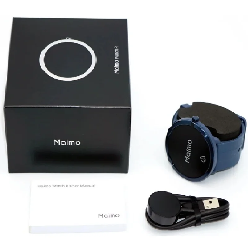 

2001 1.3" TFT-LCD Touchscreen Maimo Watch 116 Exercise Modes 24/7 Heart Rate Monitoring ATM Water Resistance