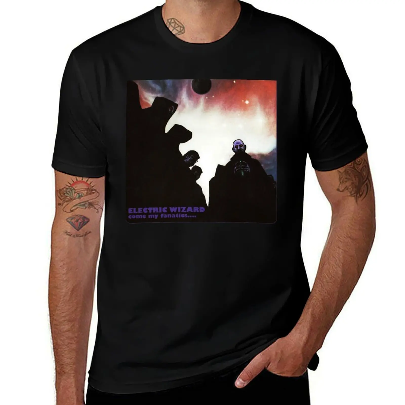 Electric Wizard - come my fanatics T-Shirt man graphic t shirt T-Shirt