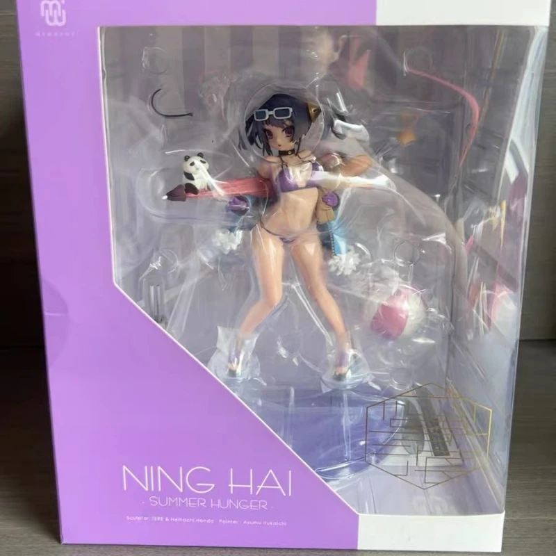 

Mimeyoi Original:Azur Lane NING HAI Summer swimsuit VER.19cm PVC Action Figure Anime Figure Model Toys Collection Doll Gift
