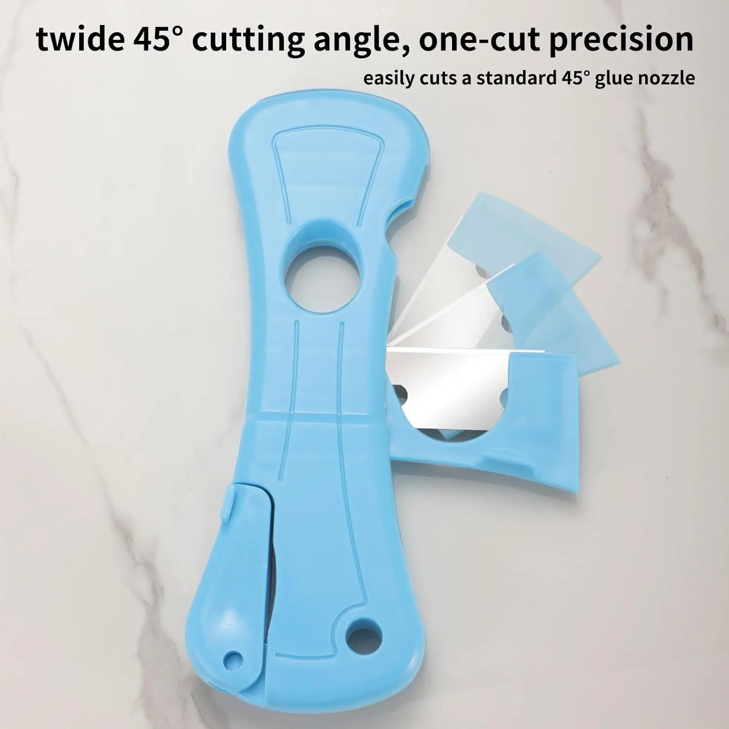 

Manual Glue Nozzle Trimmer Cutter Cartridge Tip Pocket Sealant Caulking Tube Cutting Tool Professional DIY