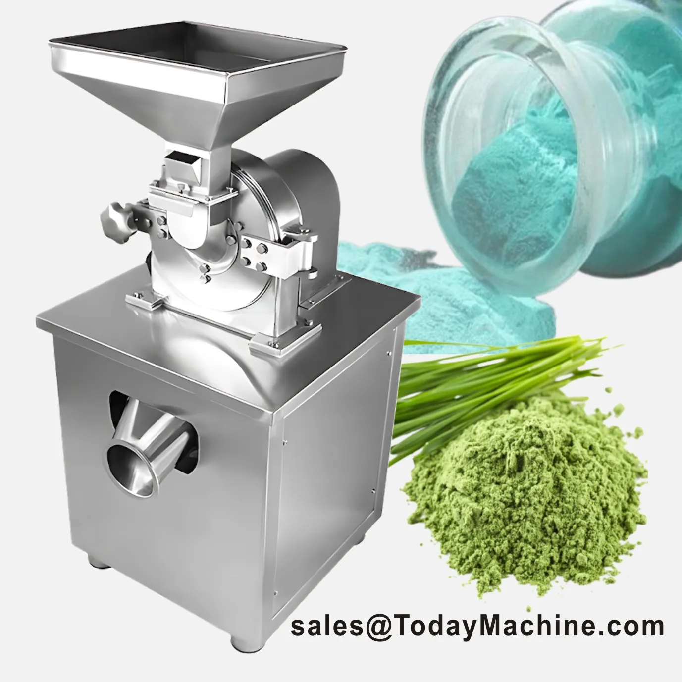 Electric Ultrafine Particle Mill Micron Powder Grain Pepper Chili Spices And Herbs Dry Food Grinder pulverizer Grinding Machine