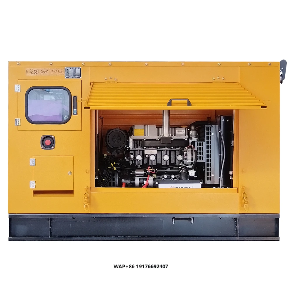 20kw Shangchai Power Silent Box Generator Set All Copper Emergency 20KW School Backup Power Supply