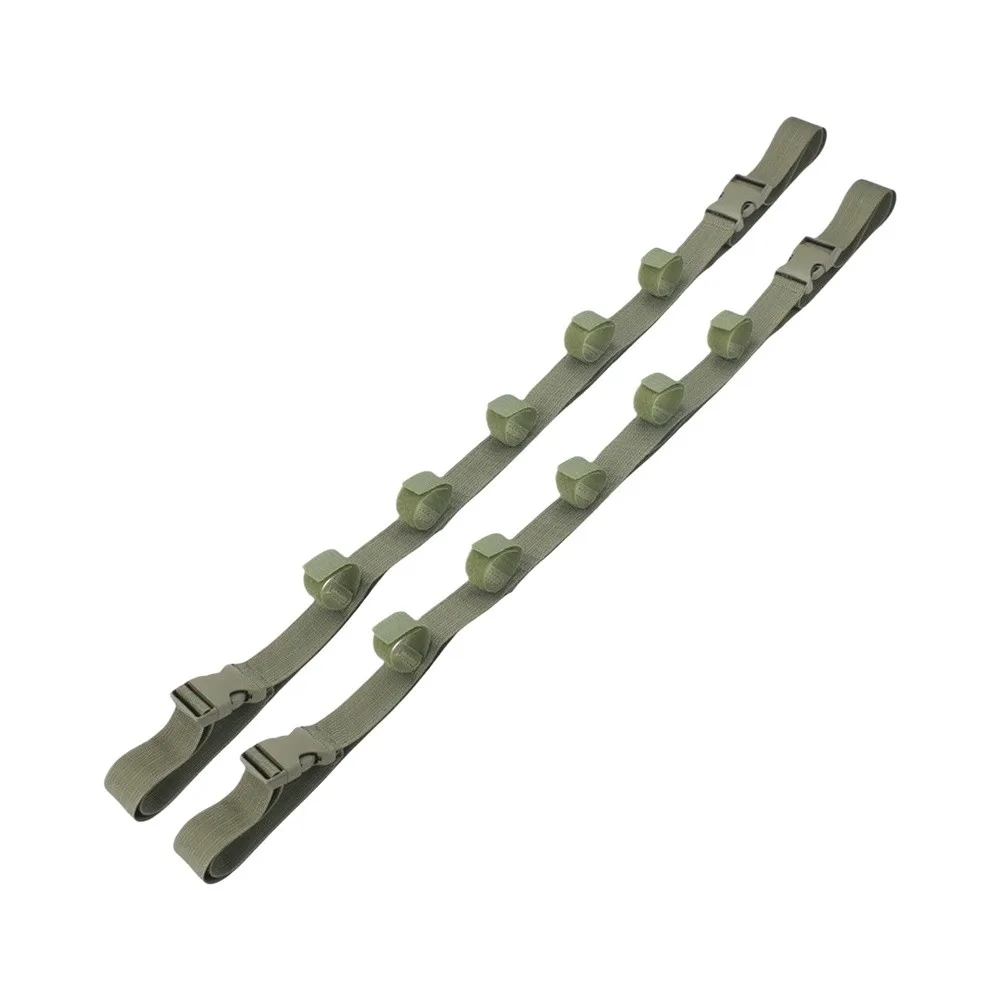 Fishing Rod Transport Strap for Cars Adjustable Nylon Design 110-155cm Length 38x265cm 2pcs Set Black Green Khaki