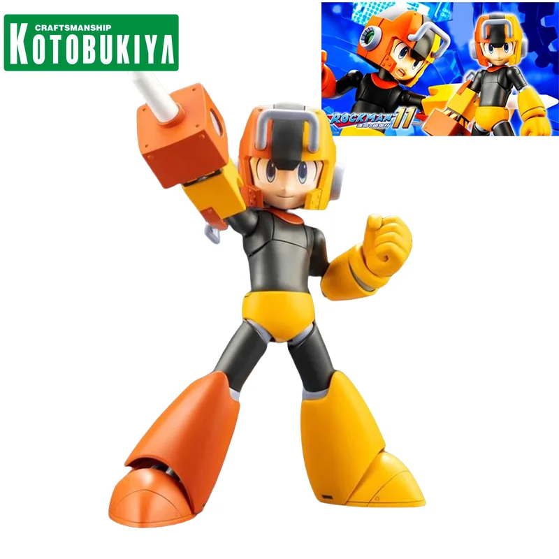 

KOTOBUKIYA Original ROCKMAN 11 Anime Figure MEGA MAN PILE DRIVE Ver. Action Figure Toys for Kids Gift Collectible Model