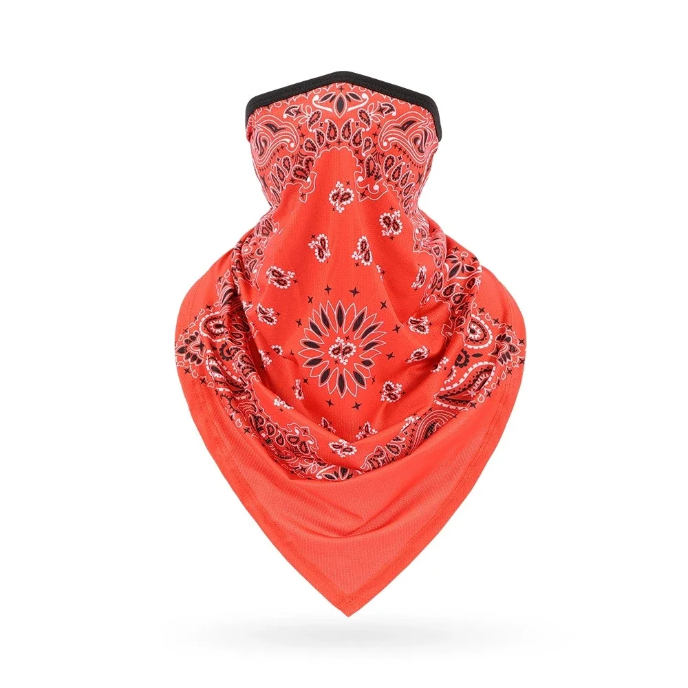 Fashion Paisley Bandana Multi-function Riding Face Bandanna Mask Motorcycle Balaclava Neck Face Protection Cycling Tube Scarf