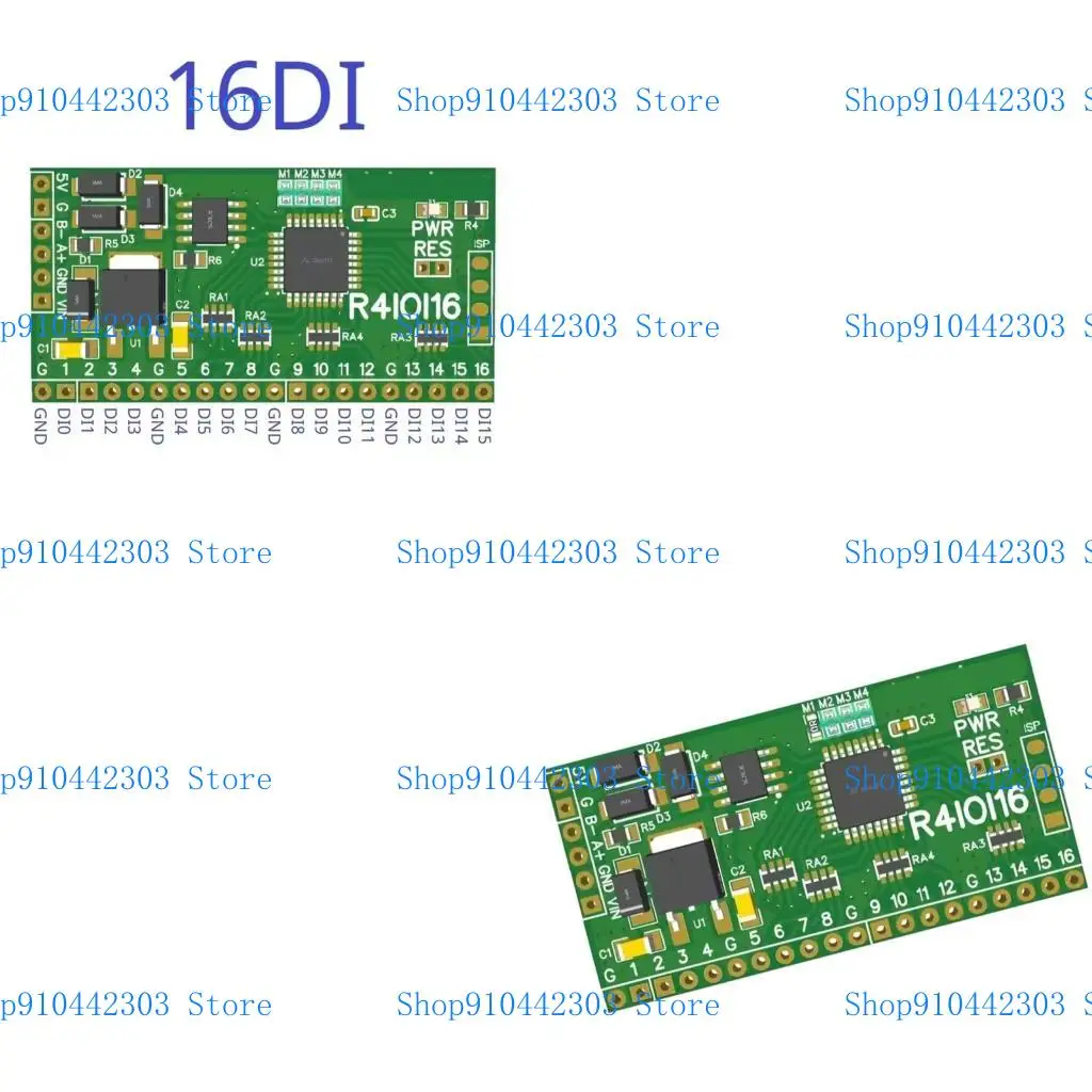 

L4MD 16DI/16DO/8DI-8DO/4DI-12DO/12DI-4DO Modbus Rtu Digital RS485 2.54mm Pin Cores Board Module for 8266 Home