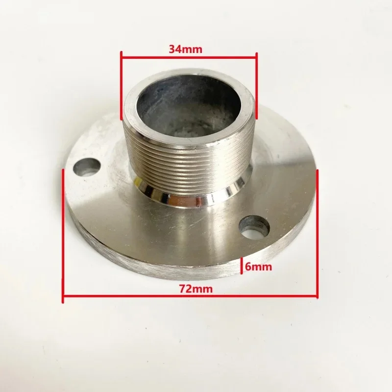 L EE Alu Horn/Driver Converter Flange Adapter For DAS M-30, M-3  1-3/8-18 TPI Threads