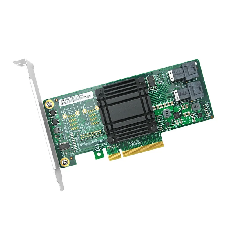 TopElec PCIe 3.0 x8 to 2 Port U.2 SFF-8643 NVMe Switch Adapter Card-LRNV9324-2I