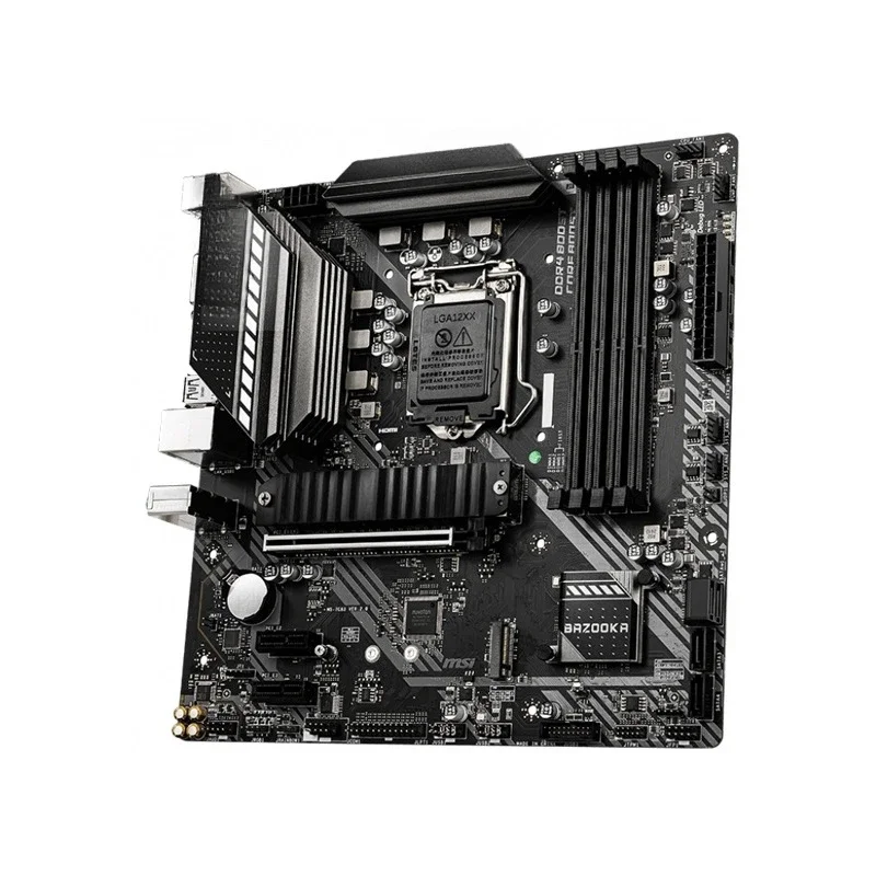 B460M BAZOOKA e-sports main board supports 10 generations of 1200-pin CPU processors in a group of 2