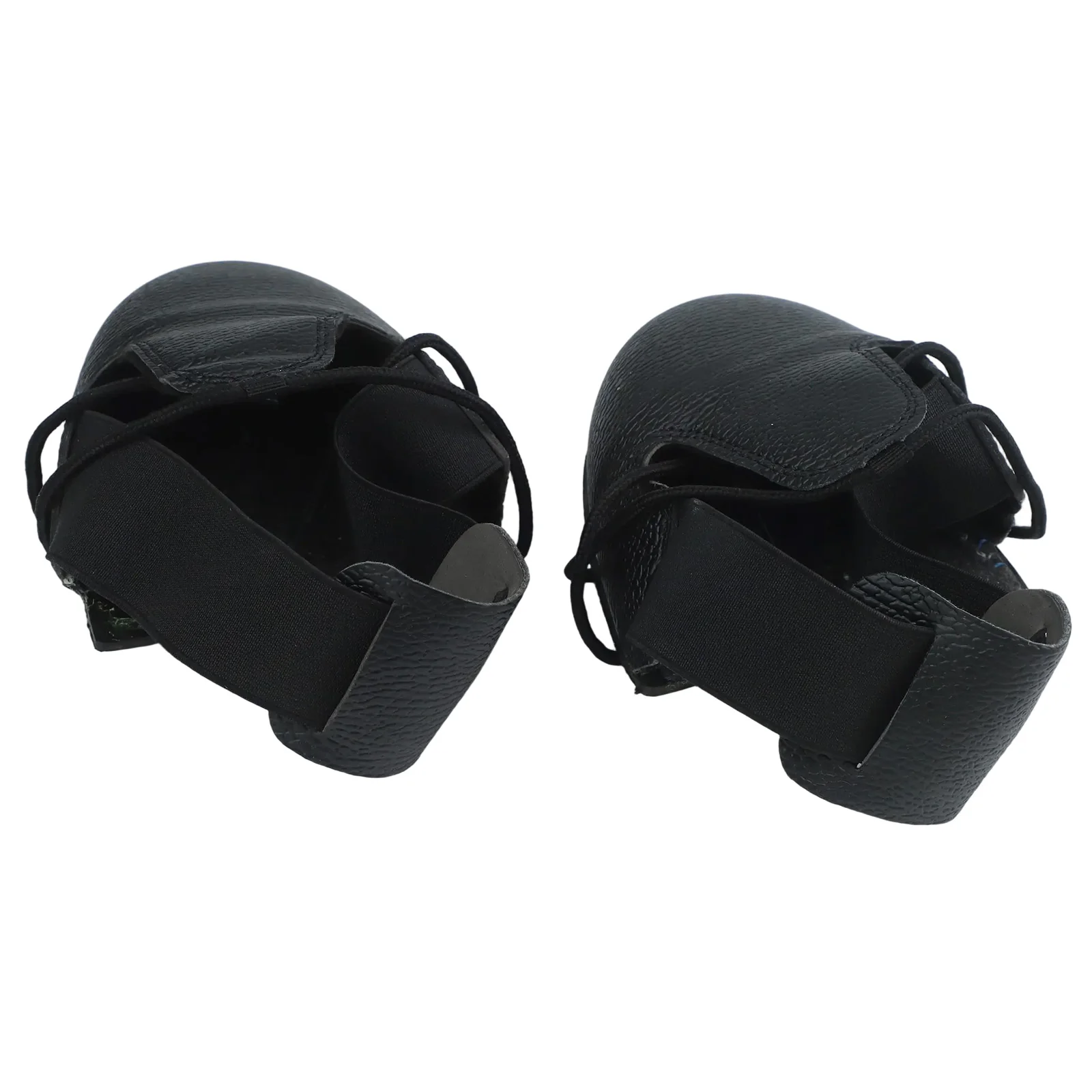 Steel Toe Cap Shoe Covers Anti-Smash Leather For Safety Protectors With Elastic Band For Industrial Construction Workplace PPE A