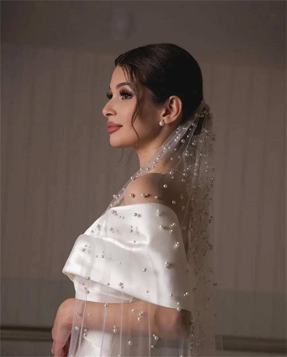 Simple Off The Shoulder Pleat Sweetheart Satin A Line Wedding Dresses Custom Made Vestido De Noival