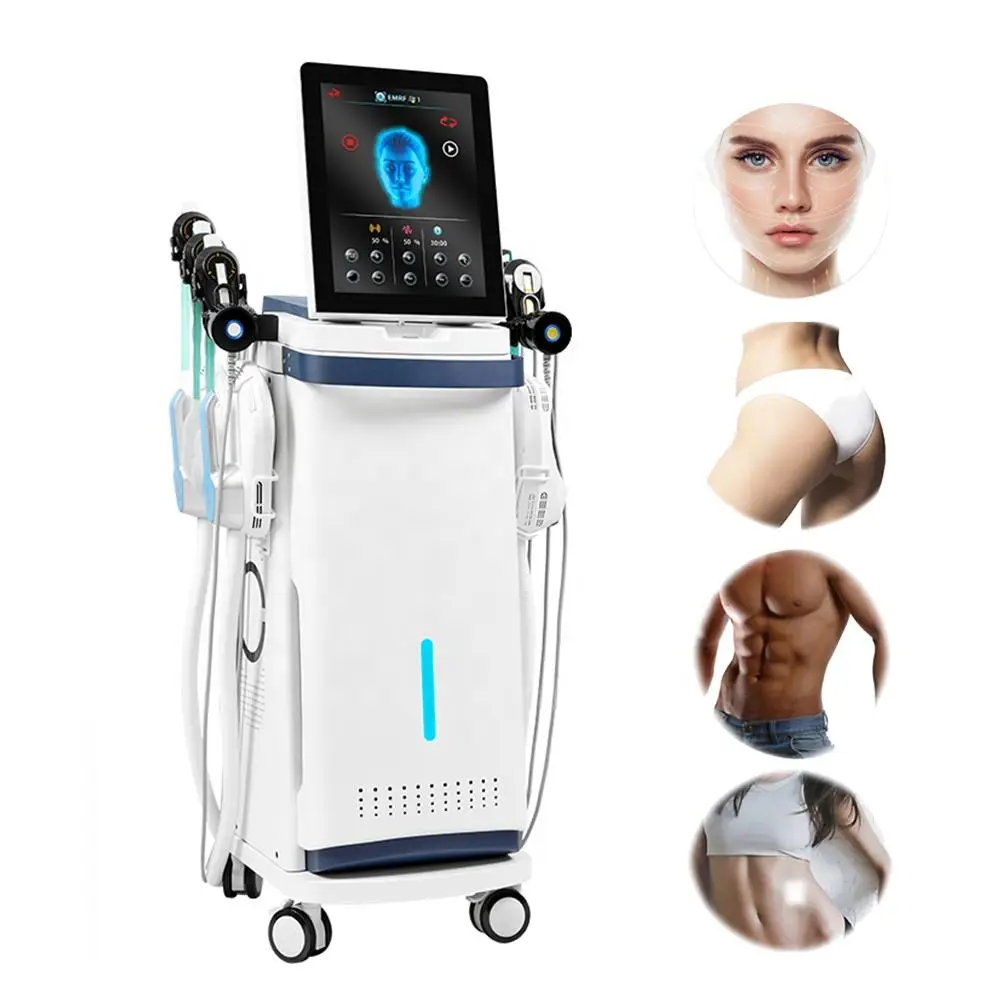 Emslim Weight loss and EMS facial anti-aging beauty  Reduce wrinkles Reduce  Rejuvenating stimulating proteins Beauty machine