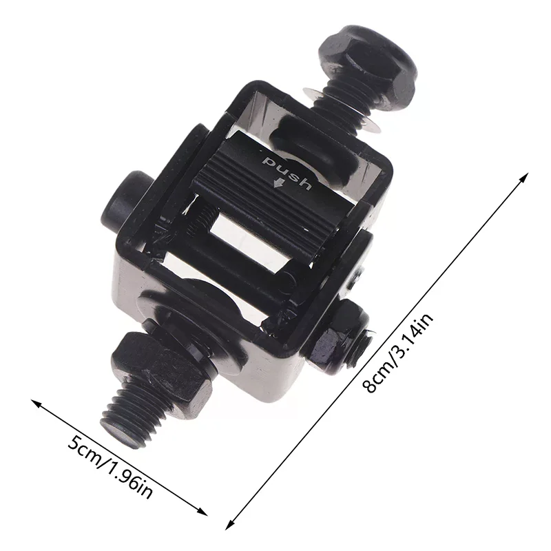 Stage Lighting Clamp Accessory Push Quick Lock Folding Part Press Fast Lock Side Fold Basement Truss Clamp Hook Base DIY Fixture