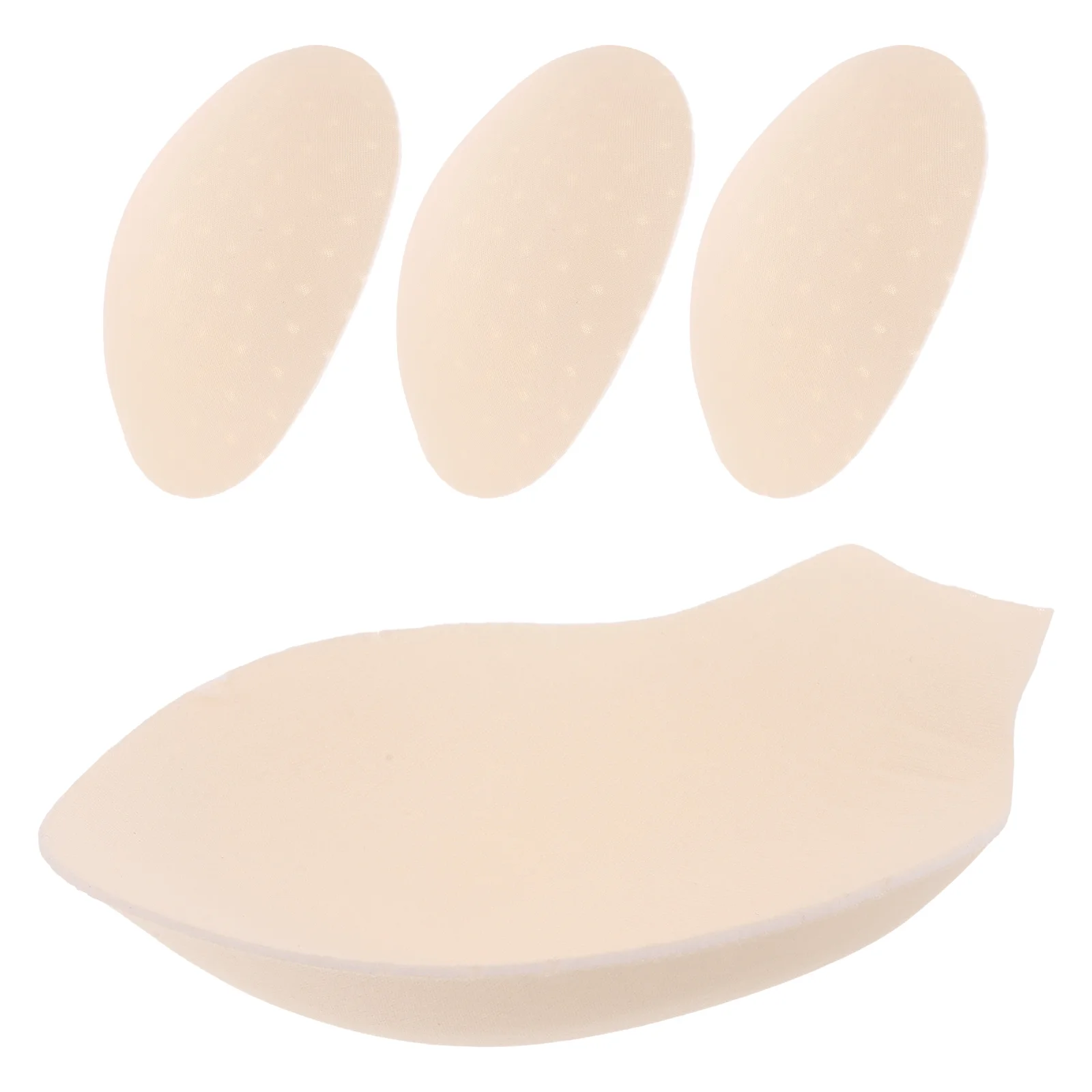 

4pcs Punch Sponge Underwear Pad Sports Swim Briefs Protective Shaped Cup Realistic Bulge Padded Underwear Enhancing