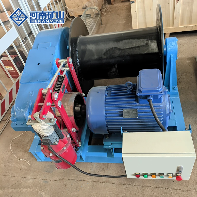 10T جودة عالية لاسلكي للتحكم عن بعد سرعة سريعة 500M ونش كهربائي #2