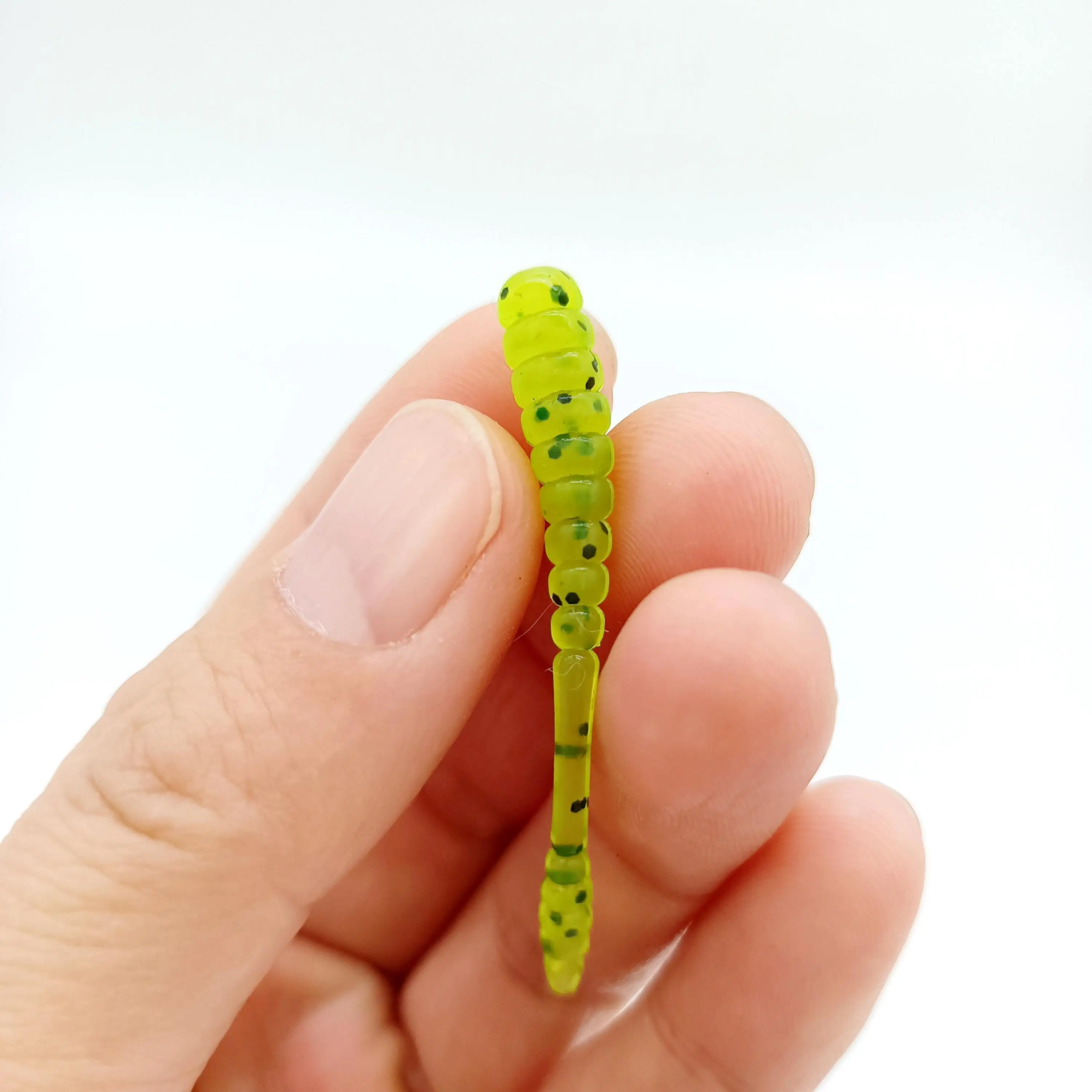 DUODUOYU 10PCS Neue Ajing Weiche Angeln Locken 48mm 0,5g Mini Kunststoff Köder Rockfishing Stream Fluss Meer künstliche Köder Angeln Locken – Detail 9