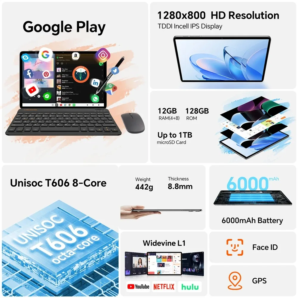 Teclast P30T Case Tablet 10.1