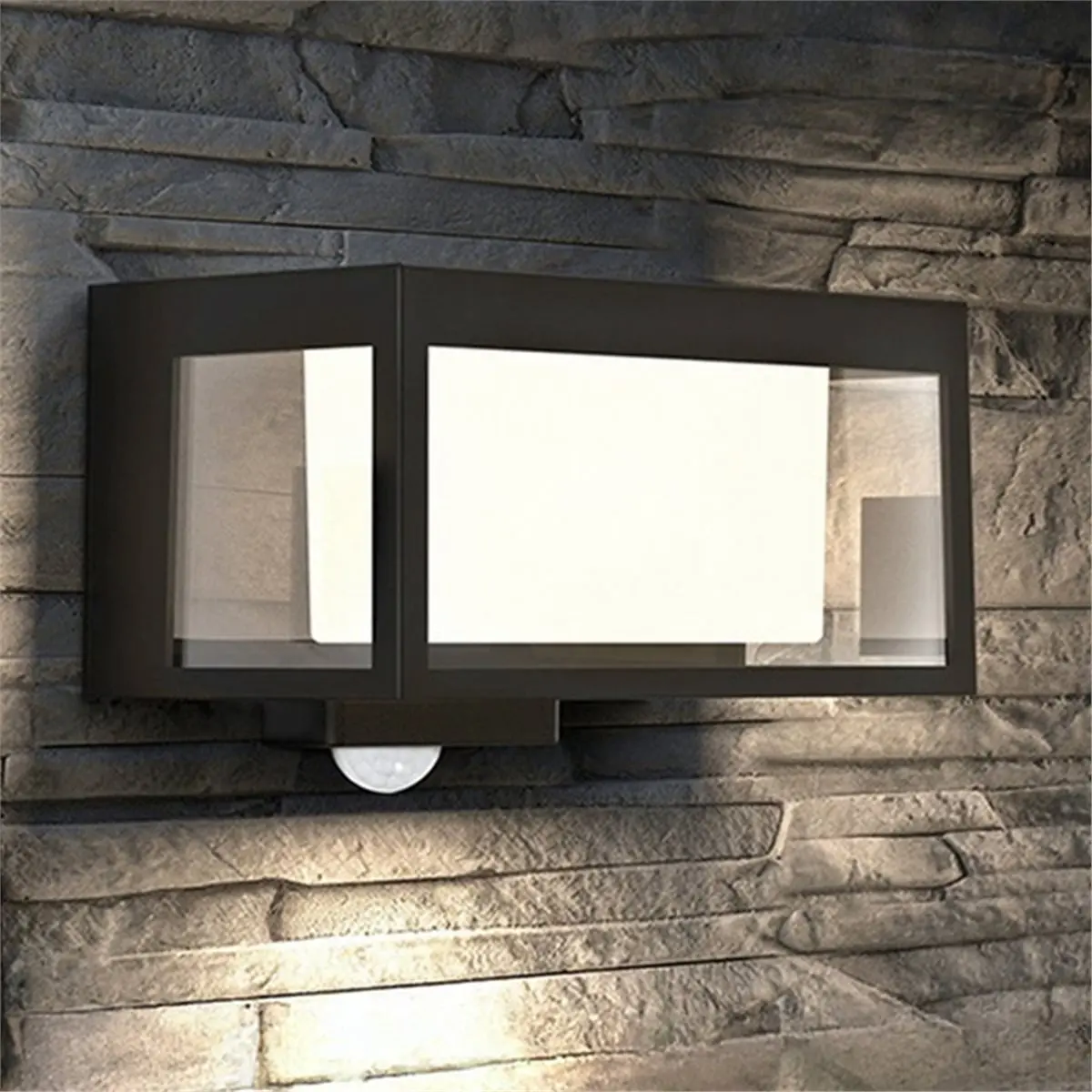 Top Outdoor Solar Pillar Light Garden Light European Solar Fence Wall Light Waterproof Porch Lights Balcony Door Garage