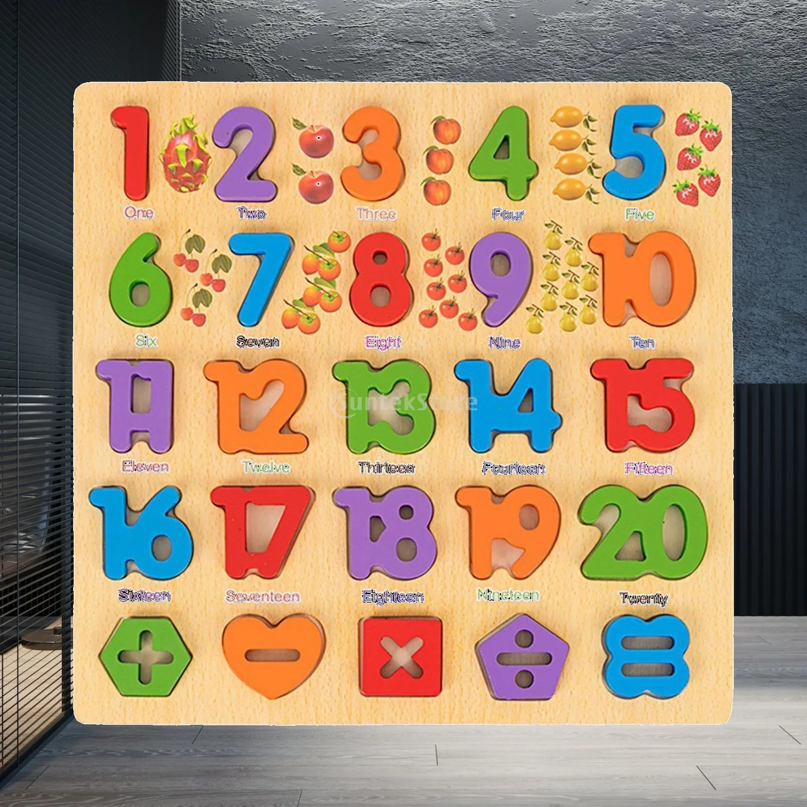 Alphabet Puzzles Kids Toys Montessori Gifts Learning Multicolor Matching Puzzle