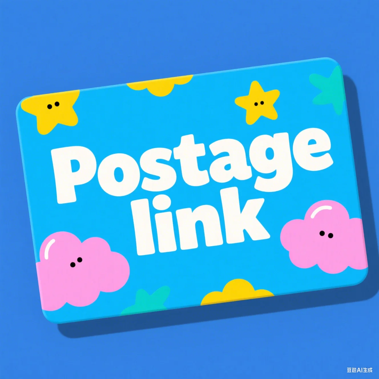 Postage link, reissue link, customer service exclusive link