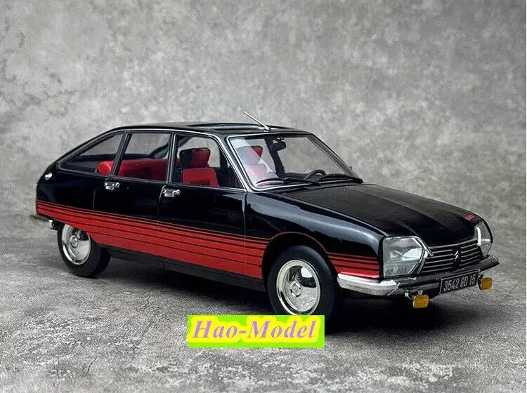 NOREV 1:18 For Citroen GS 1978 Alloy Diecast Model Car Boys Toys Kids Gifts Hobby Display Ornaments Collection Black red