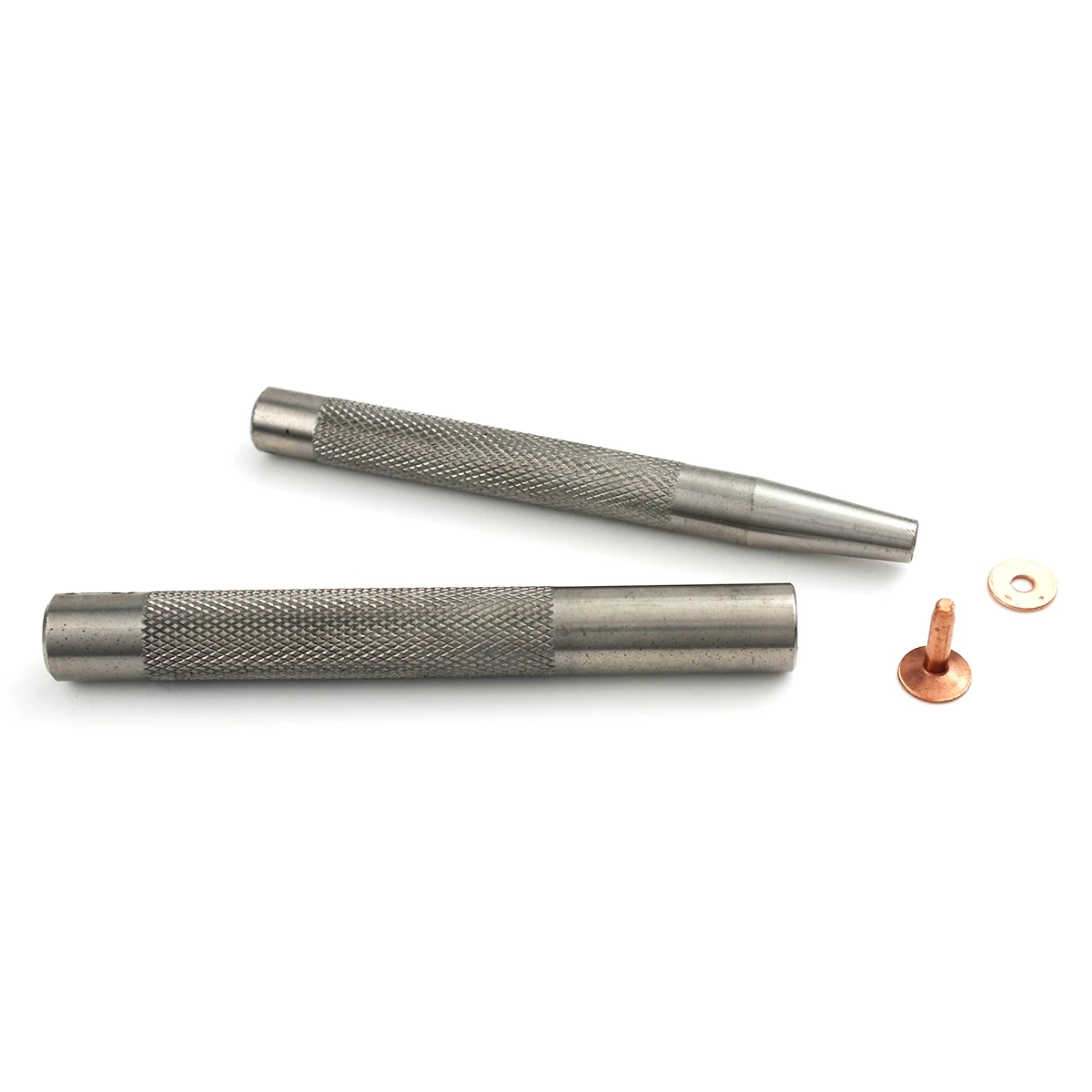 1 set Craft tool Copper Rivet & Burrs Riveting Tool Setter Setting Tool Stainless steel Fasteners fixing tool