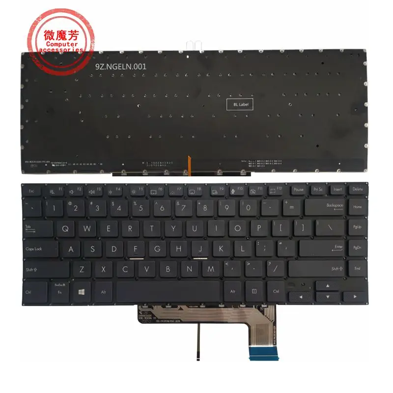 

Backlight NEW US laptop keyboard For ASUS ProArt StudioBook Pro 17 W700G1T W700 W700G W700G2T W700G3T W700GV