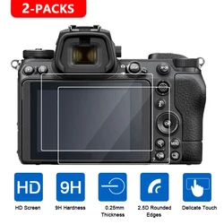 2Pcs Tempered Glass 0.25mm Screen Protector for Nikon Z8 Z30 Z50 Z5 Z6 Z6ii Z6iii Z7 Z7ii Z9 Zfc Zf Mirrorless Camera