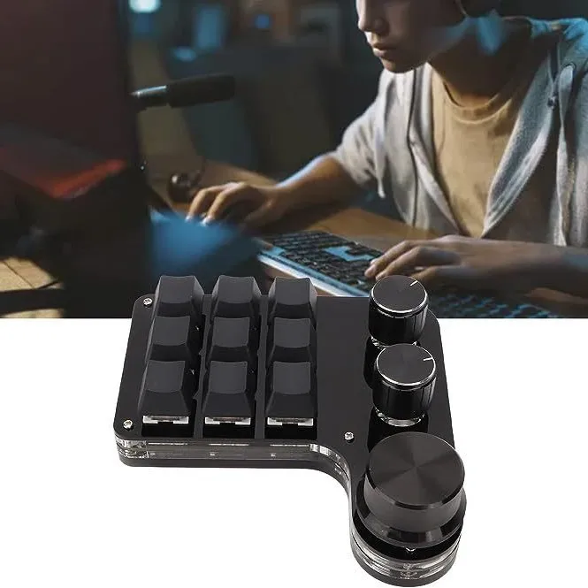9 key design custom keyboard shortcut e-sports game mechanical hot swap custom