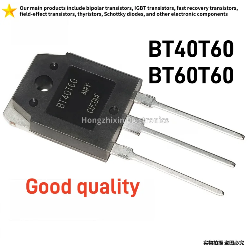 10PCS BT40T60 BT60T60 TO-3P 40T60 60T60 BT40T60ANF BT60T60ANFK Transistor de Efecto de Campo IGBT