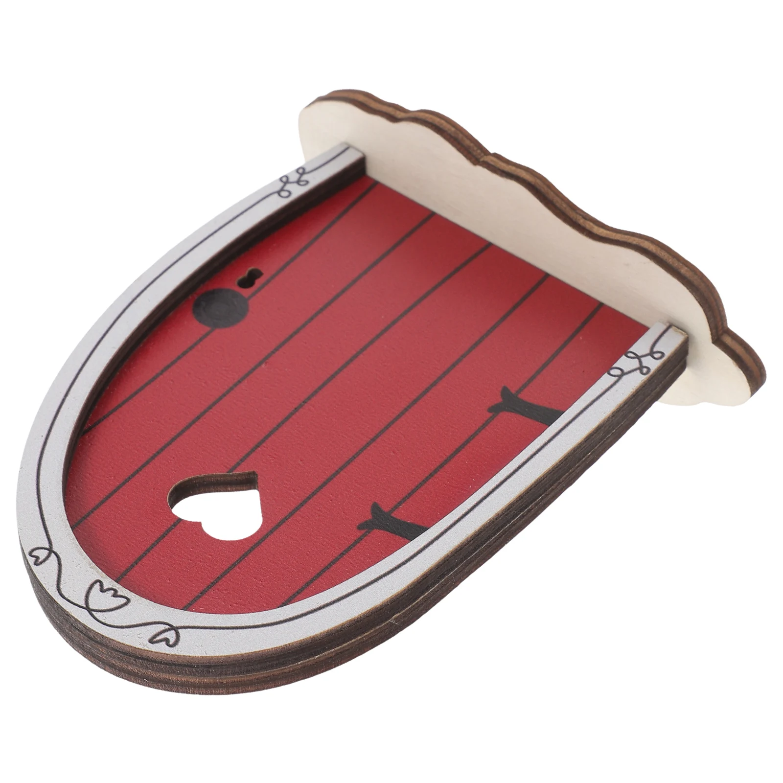 

1pc Fairy for Props Garden Accessories Gnome Fairy Garden Supplies Props Resin Door Miniature Door Halloween Kit WoodenElf