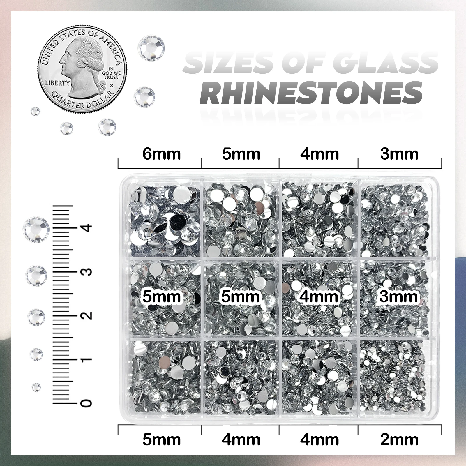 네일 참 라인스톤 접착제 키트, 투명 접착제 보석 세트, 플랫백 송진 보석, 공예 의류 신발용 다이아몬드, B7000
