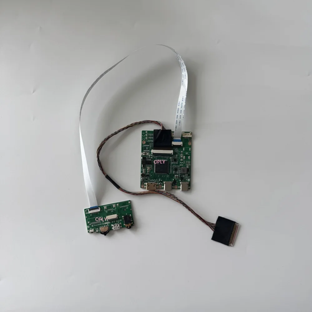 

LVDS 2 TYPE-C MINI HDMI-compatible Control Board kit for LP156WH2 LP156WH3 LP156WH2-TLRB 15.6" 1366X768 screen LED panel DIY