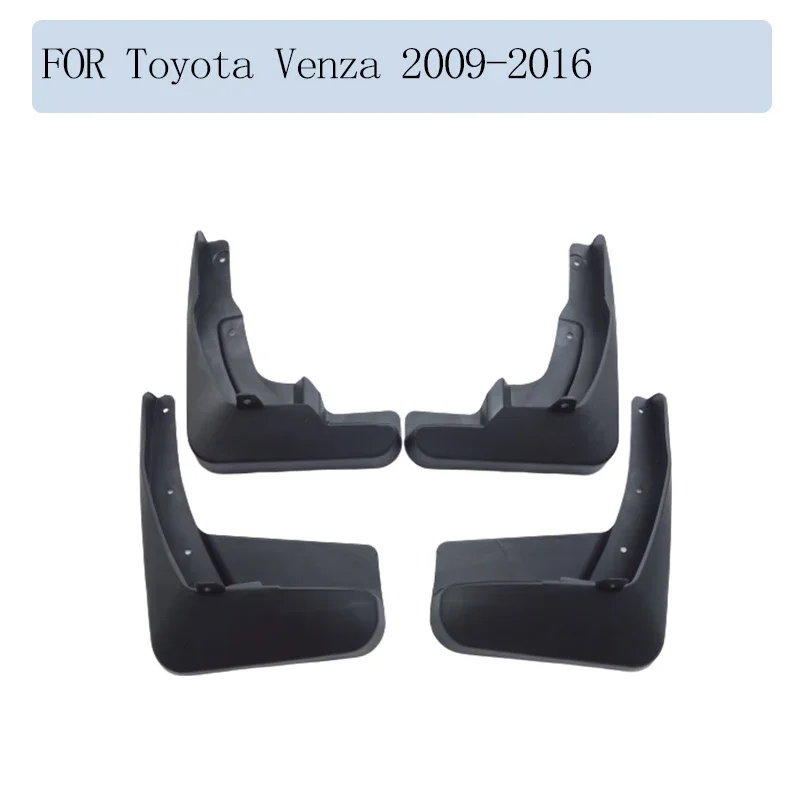 4pcs FOR TOYOTA VENZA 2009 2010 2011 2012 2013 2014 2015 2016 Mudguard Fender Mud Flap Guards Splash Mudflaps Car Accessories